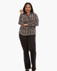 Makena Plaid Western Shirt - thumbnail
