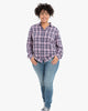 Makena Plaid Western Shirt - thumbnail