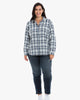 Makena Plaid Western Shirt - thumbnail
