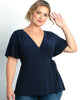 Lacey Wrap Top - thumbnail