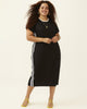 Eloise Sporty Stripe T-Shirt Dress - thumbnail