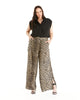 Shelter Animal-Print Wide-Leg Pant - thumbnail