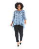 Shibori High-Low Tunic - thumbnail