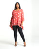 Begin Again Ruffled High-Low Tunic - thumbnail