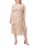 Anastasia Ruffled-Hem Midi Dress - thumbnail