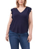 Sloane Sleeveless Ruffled Top - thumbnail