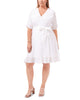 Brynlee Wrap Ruffled Dress - thumbnail
