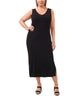 Rosalie Sleeveless Side-Slit Dress - thumbnail
