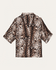 Kathryn Animal-Print Button-Front Blouse - thumbnail