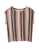 Tricia Short Cuffed Sleeve Woven Blouse - thumbnail