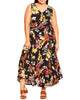 Leona Tiered Maxi Dress - thumbnail