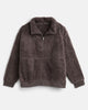 Lydia Teddy Fleece Zippered Pullover - thumbnail