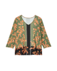 Gina Three-Quarter Sleeve Top - thumbnail