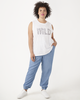 Heather Drawstring Jogger - thumbnail