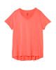 Mazus V-Neck Ruched Tee - thumbnail