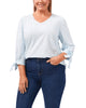Nadine Tie-Sleeve Top - thumbnail