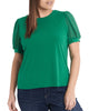 Candice Puff-Sleeve Top - thumbnail