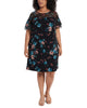 Carlie Ruffle-Sleeve Dress - thumbnail