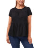 Emilia Tiered Peplum Top - thumbnail