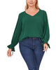 Isla Tie-Sleeve Blouse - thumbnail