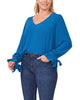 Isla Tie-Sleeve Blouse - thumbnail