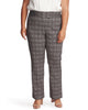 Arya Plaid Straight-Leg Pants - thumbnail