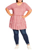 Anya Gingham Tunic - thumbnail