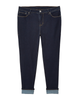 Westbury Rolled Cuff Cropped Skinny Jean - thumbnail