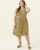 Julianne Smock Waist Midi Dress - thumbnail