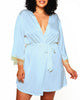 Maddie Lace Satin Robe - thumbnail