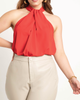 Zoe Halter Neck Top - thumbnail