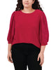 Margaret Lace Sleeve Top - thumbnail