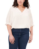 Eleanor Ruffle Sleeve Blouse - thumbnail