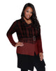 Veronica Long Plaid Cardigan - thumbnail