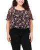 Monica Square Neck Blouse - thumbnail