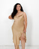 Isabella Satin Slip Dress - thumbnail