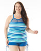 Exhilarate Mesh Tankini Top - thumbnail