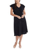 Kristen Ruffle Midi Dress - thumbnail