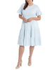 Kiara Knit Ruffle Midi Dress - thumbnail
