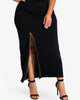 Alisha Zip Split Maxi Skirt - thumbnail