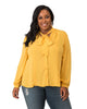 Sarah Button Up Tie Neck Blouse - thumbnail