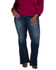 Kallie Mid Rise Flare Jean - thumbnail