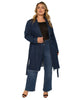 Anna Denim Robe Jacket - thumbnail