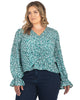 Vera Tie-Front Blouse - thumbnail