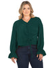 Vera Tie-Front Blouse - thumbnail
