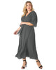 Aubrey Kimono Wrap Maxi Dress - thumbnail