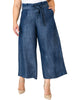 Genesis Denim Wide Leg Gaucho Pant - thumbnail