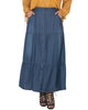 Audrey Maxi Peasant Skirt - thumbnail