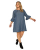 Peyton Midi Shift Dress - thumbnail