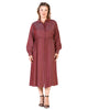 Lyla Button Front Maxi Dress - thumbnail